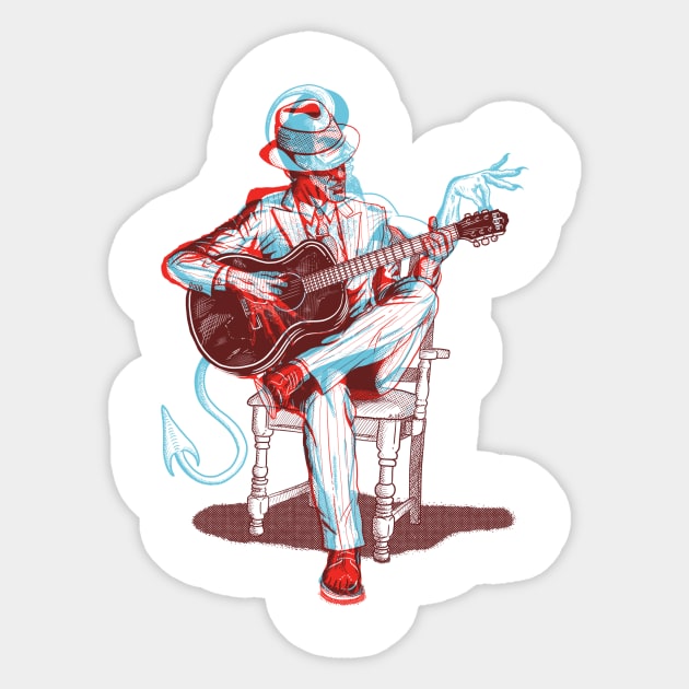 ROBERT JOHNSON Sticker by neilss1